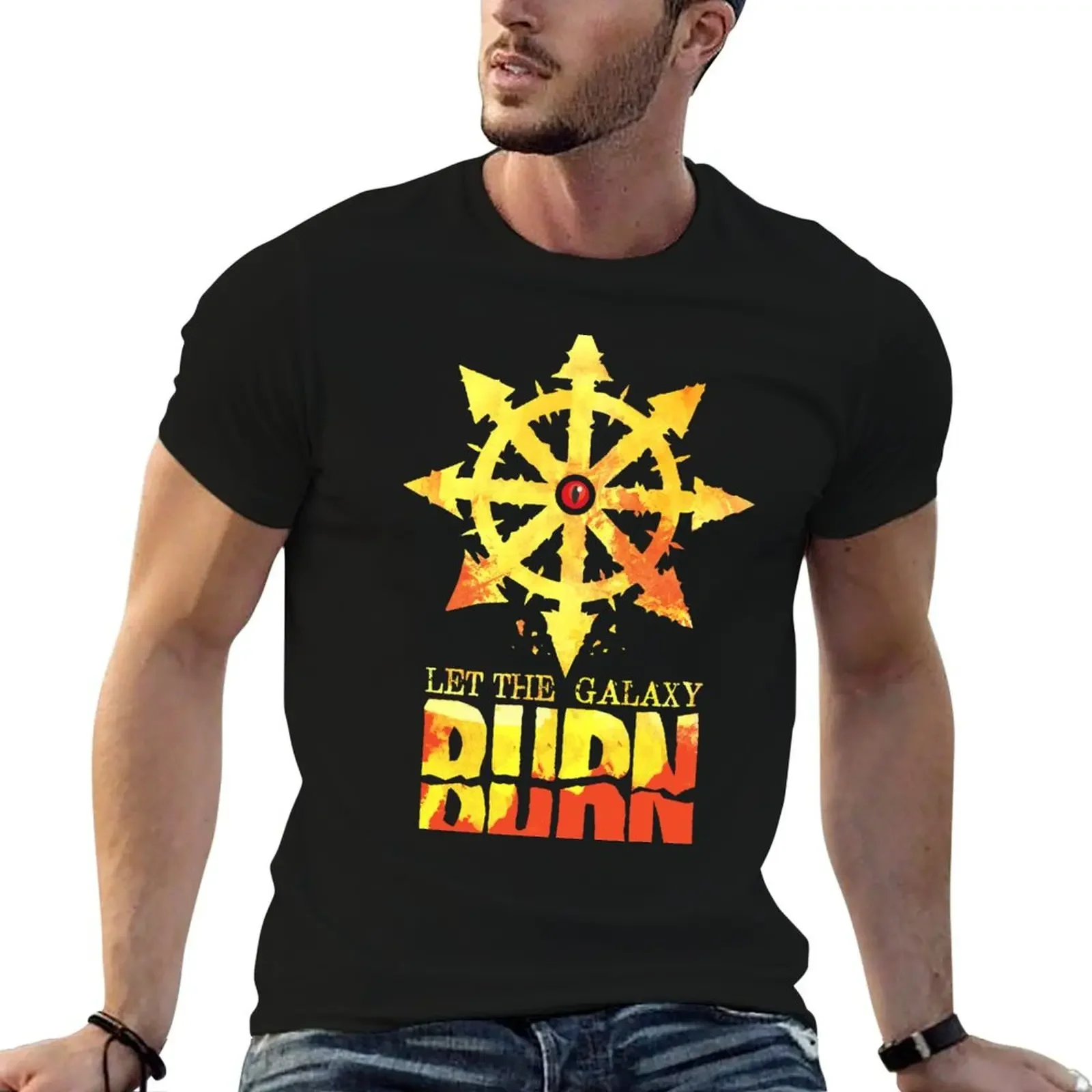 

Let the Galaxy Burn Tri-blend T-Shirt summer tops plus size clothes vintage t shirts sweat shirts, men