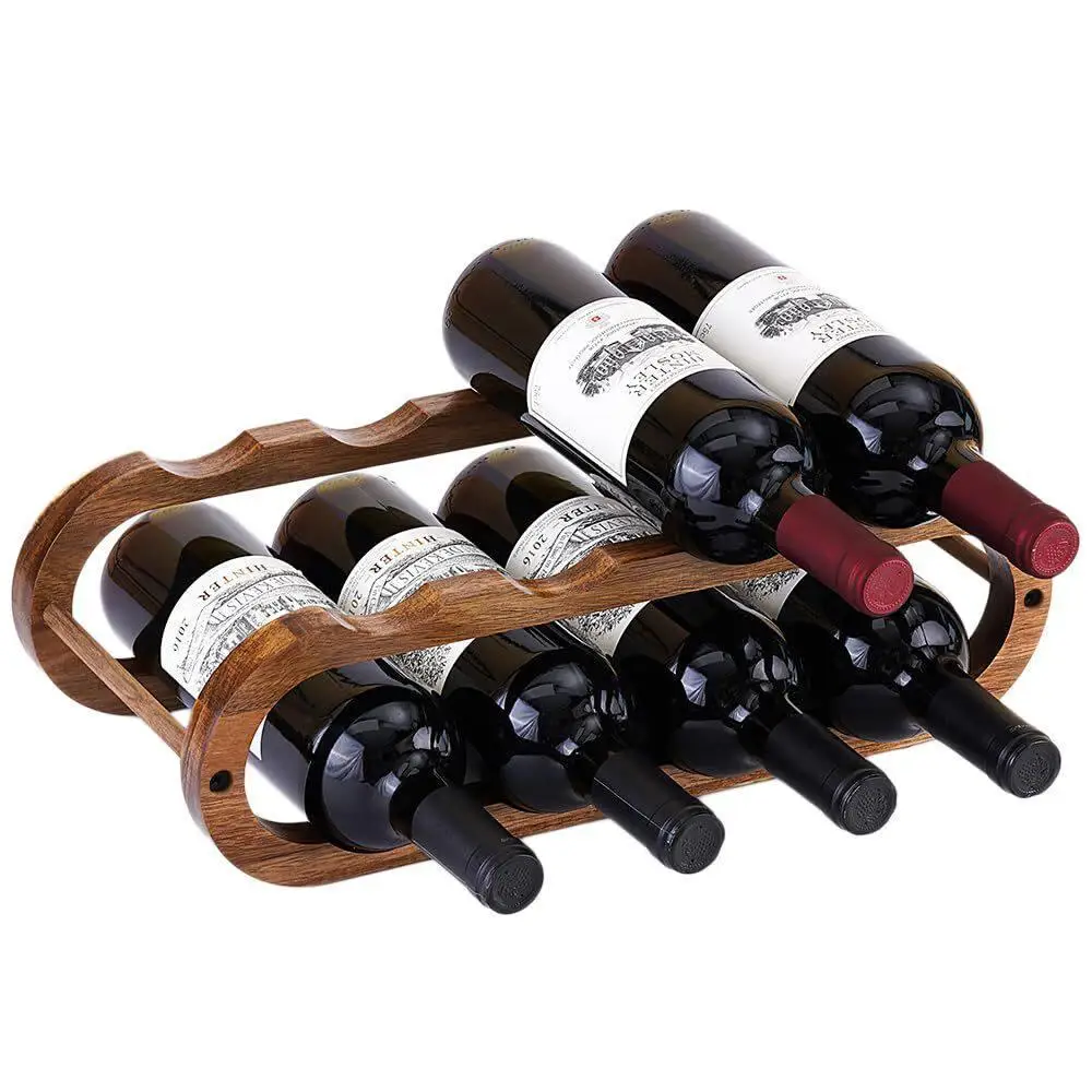 support-a-vin-en-bois-de-style-bureau-organiseur-de-bouteilles-d'aileron-accessoires-de-vin-en-bois