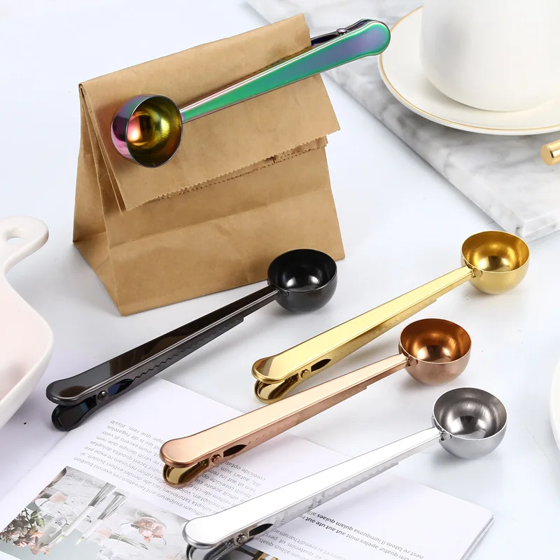 Colher dois em um 15ml de aço inoxidável selada, ferramentas de cozinha para café, balança de cozimento, colher de tempero, colher em pó de leite