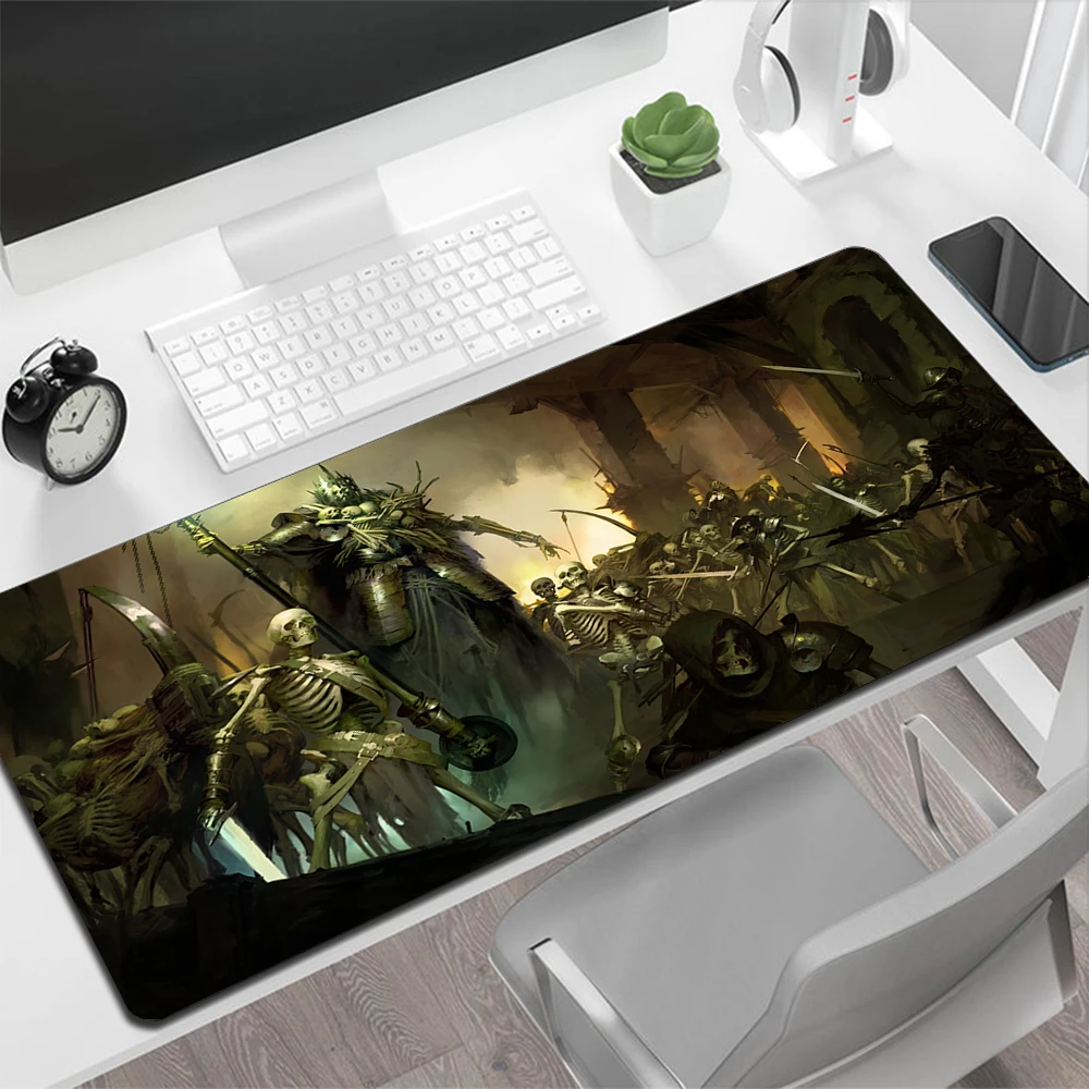 Diablo 4 Gaming Mouse Pad Large Mouse Pad PC Gamer Computer Mouse Mat Big Mousepad Silicone Carpet Keyboard Desk Mat Mause Pad