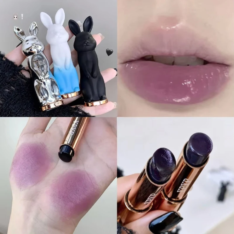 Donkere Roos Hydraterende Lippenbalsem Hydraterende Lipverzorging Stick Exfolieert Dode Huid Verzacht Liplijnen Perfecte Basis Heldere Lippenstift