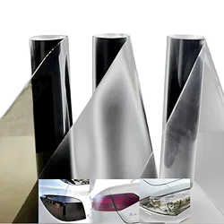 Car Headlight & Taillight & Fog Light Lamp wrap Film Smoke Black TPH PU PPF Protective Film For Car Styling Motorcycle Decorate