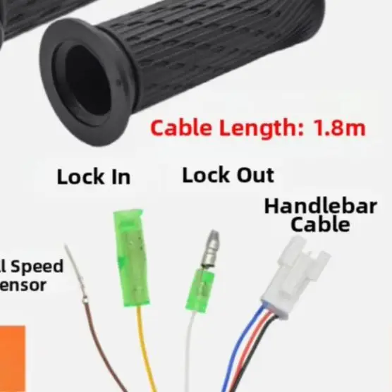 

Контроллер дроссельной заслонки для электросамоката и электроскейтборда 36В 48В 60В, с ЖК-дисплеем для детского электромобиля, контроллер скорости и мощности