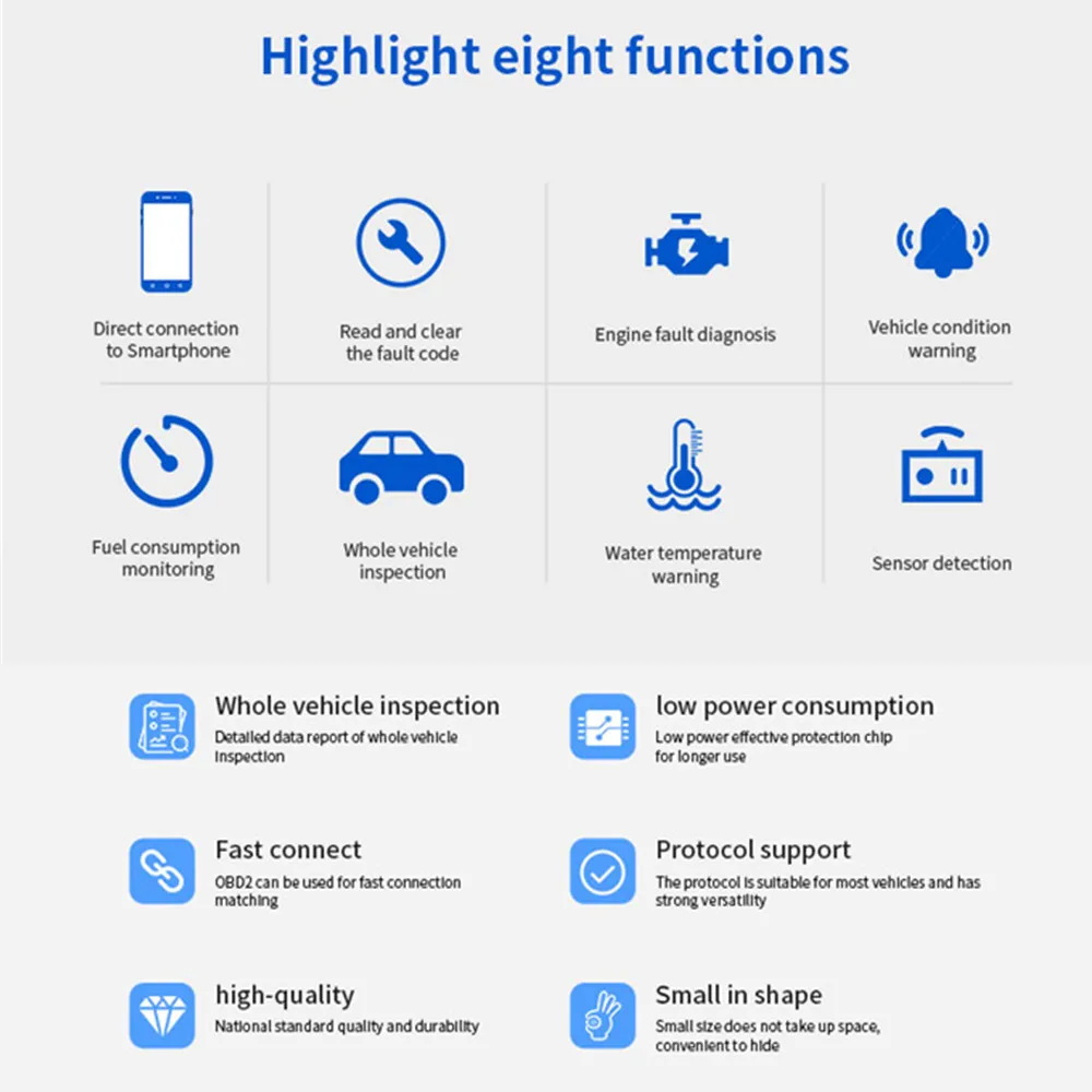 Hardware V1.5 PIC18F25K80 ELM327 Bluetooth V1.5 Auto Code Reader Super MINI ELM 327 Works ON Android Symbian