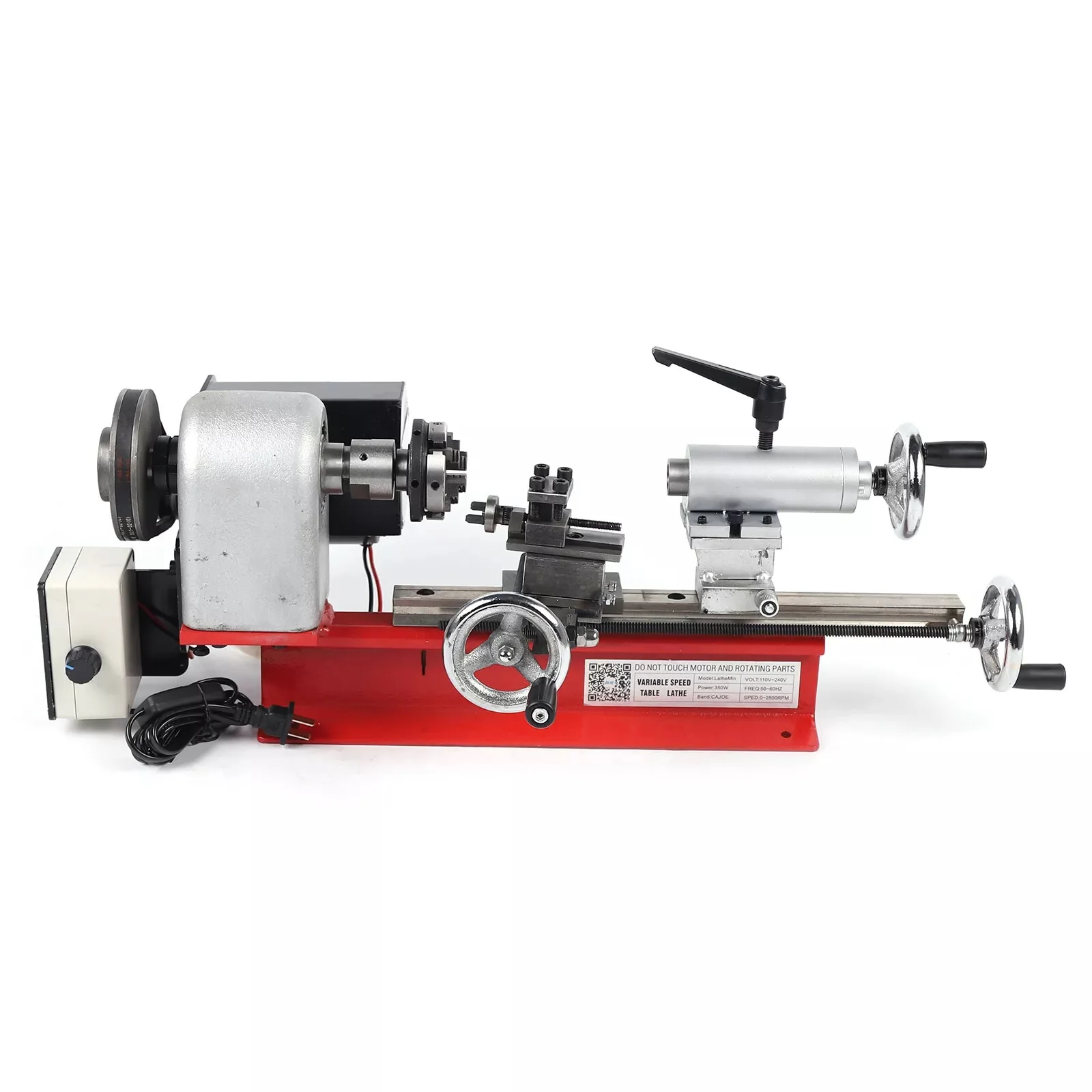 

Mini Desktop Lathe Instrument Desktop Milling Machine Lathe Instrument Milling Machine Accessories Laboratory Lathe 4 Jaw Chuck