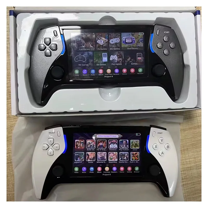 

Hot Sale Portable Items X 4.3-inch Color Large Screen Handheld Console Dual 3D Joystick Player Video Games