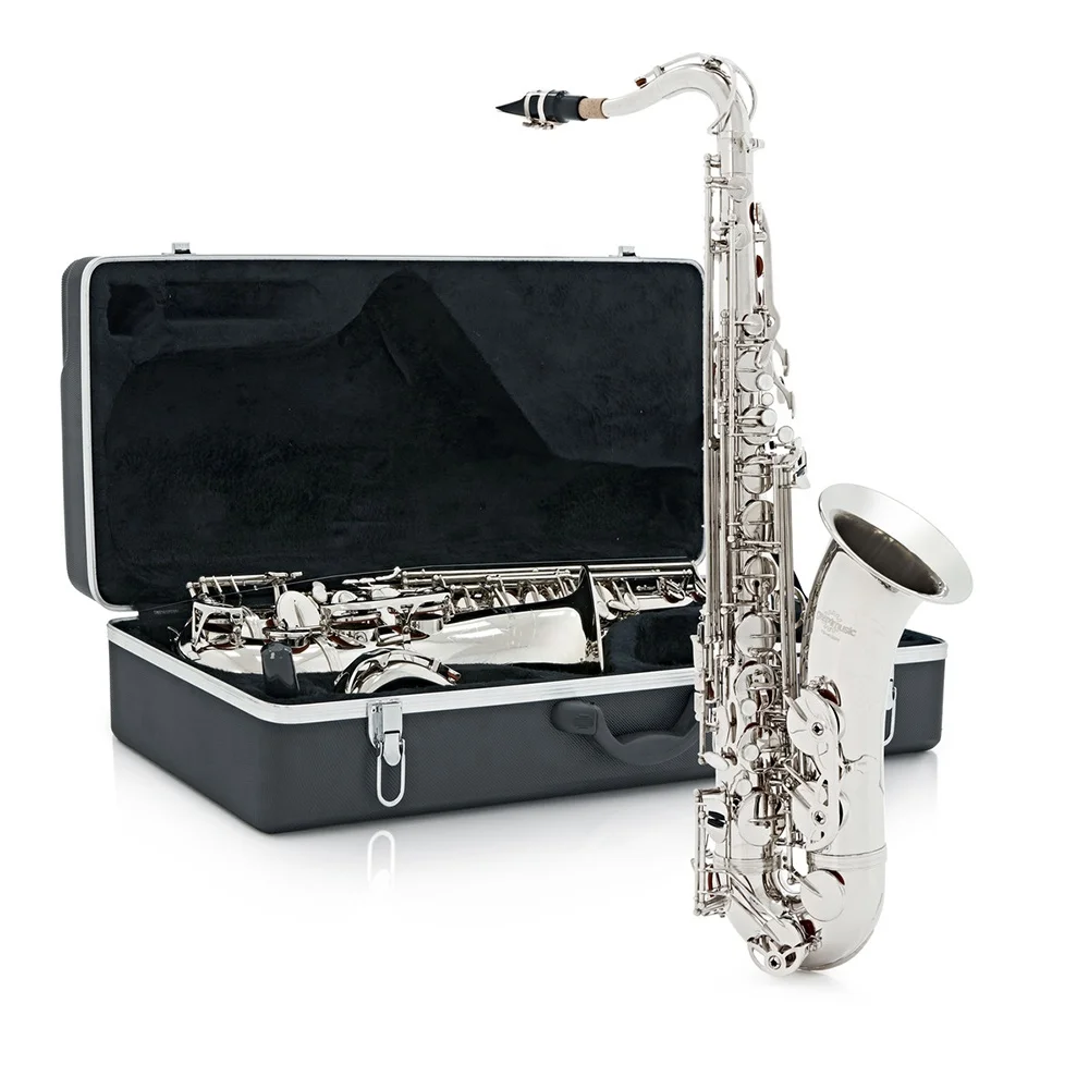 

Quality Nickel Tenor Saxophone JYTS103N BB Tone Woodwind Instrument For Professional Musicians And Use