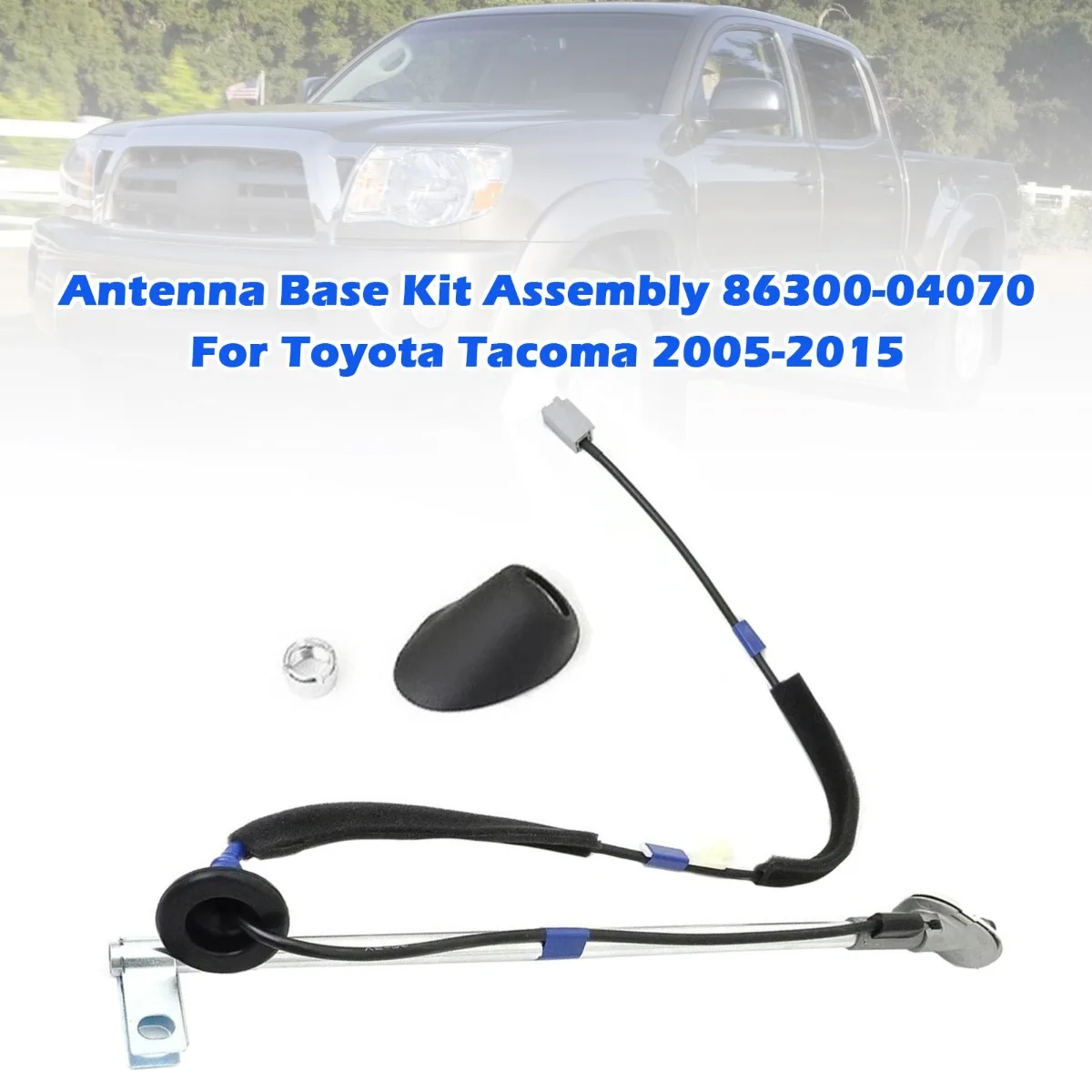 car-antenna-base-kit-assembly-86300-04070-86309-04110-replacement-accessories-for-toyota-tacoma-2005-2015