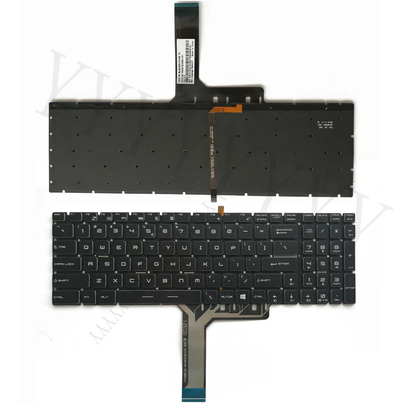 Y+ New Backlit Keyboard for MSI Steel GS60 GS70 GS72 GT72 GE62 GE72 GS73VR