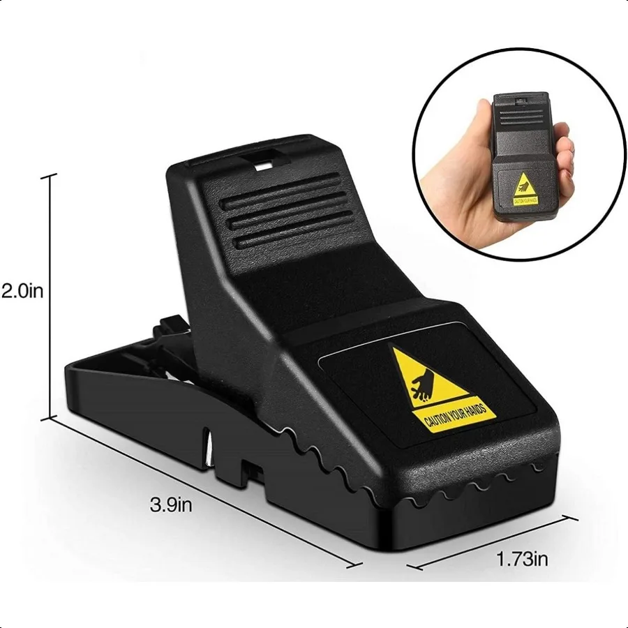 Mouse Trap 12 Pack MouseTrapsIndoorforHome Quick Effective Sanitary Safe Mouse Catcher for Family and Pet