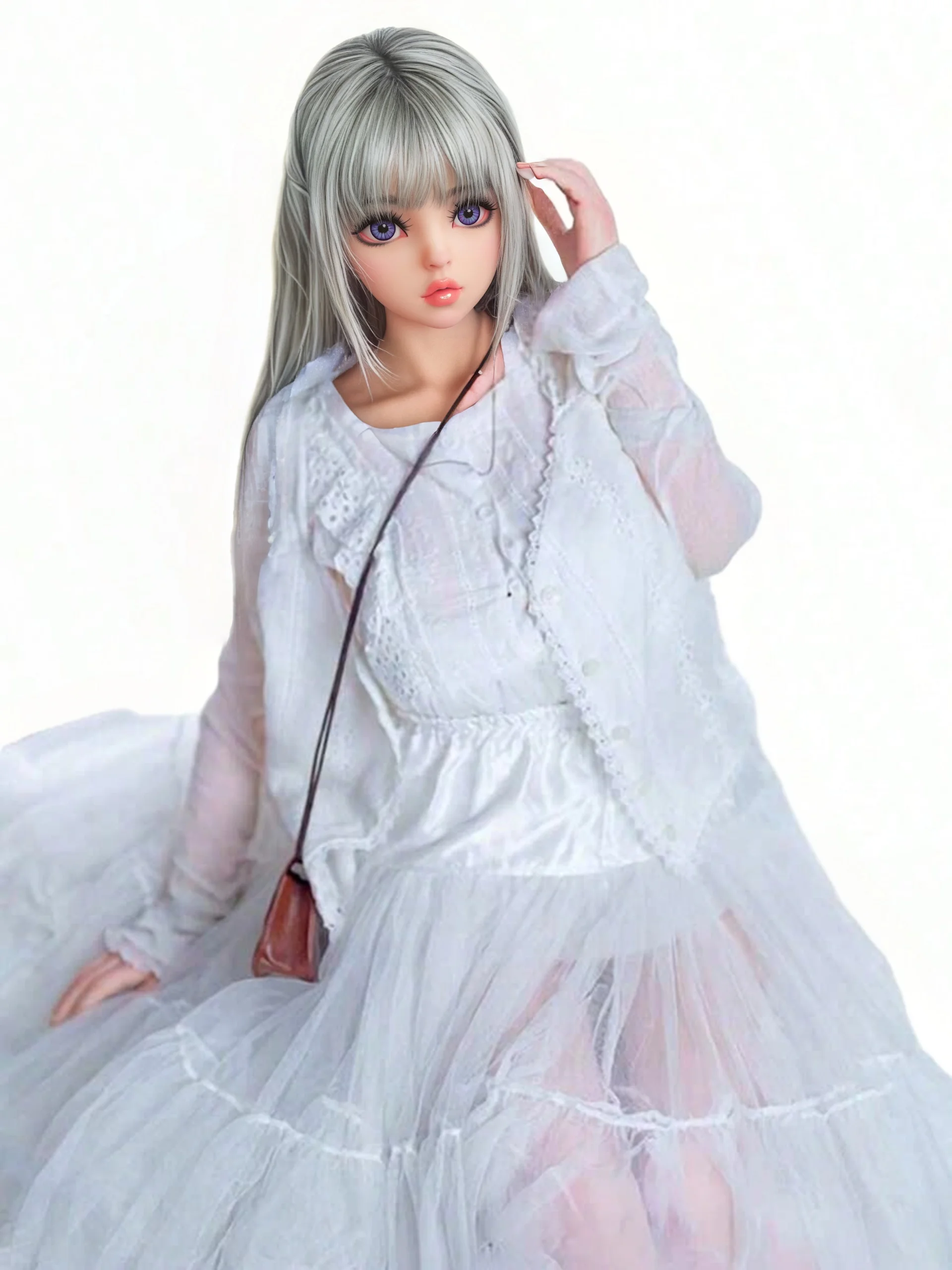 

Реалистичная аниме-кукла из ТПЭ длиной 70 см, подвижные суставы и мягкая кожа со съемной головой, подвижная коллекционная фигурка, быстрая местная доставка