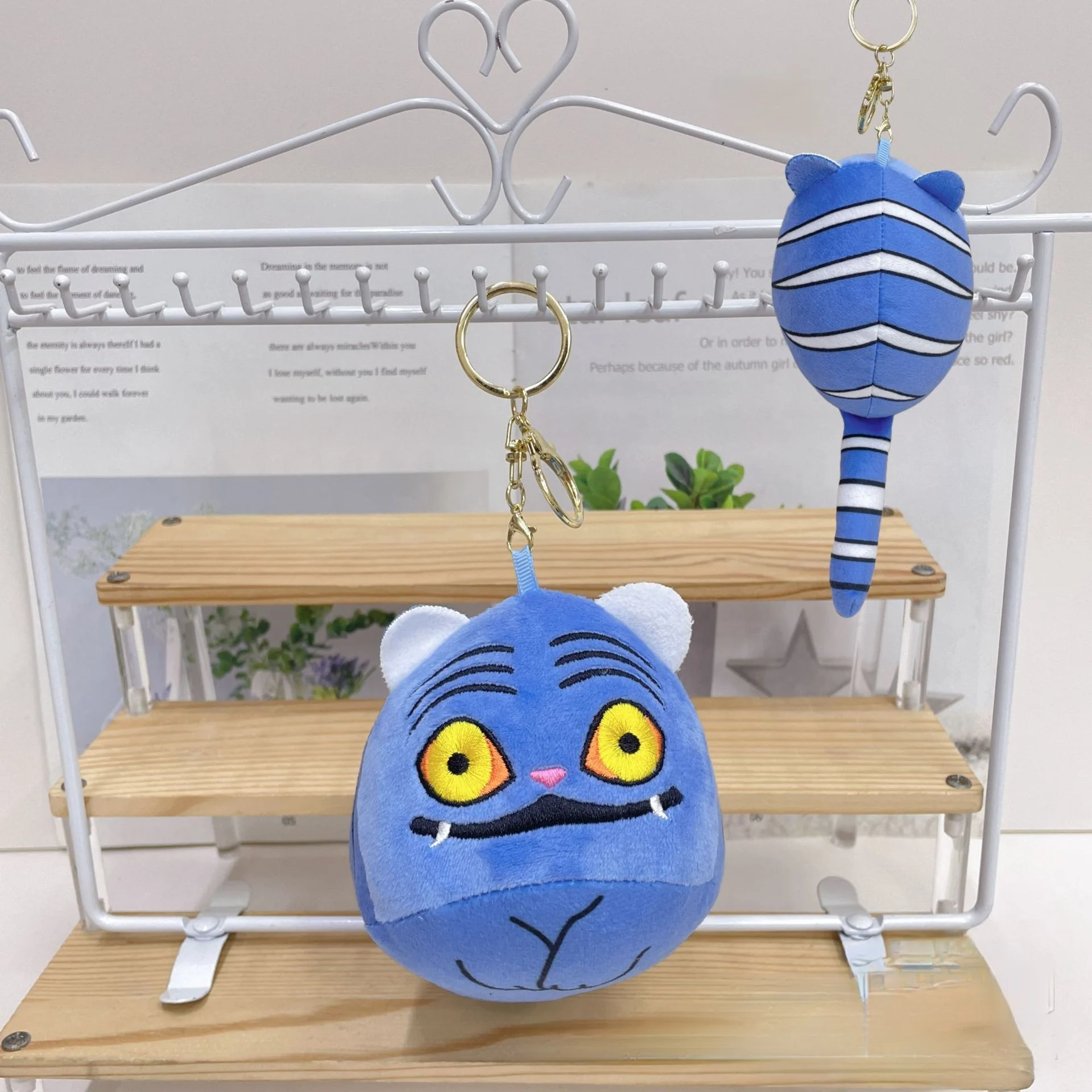 พวงกุญแจอนิเมะ KPOP Demon Hunters Little Tiger ลายการ์ตูนสุดน่ารัก สำหรับเด็ก ของตกแต่งกระเป๋า ของขวัญเด็ก