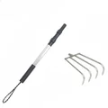 Rod and 4 Teeth Rake