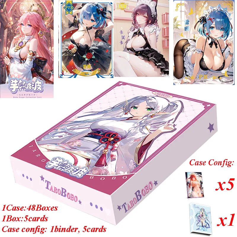 

Bobo Sugar 2 Goddess Story Cards Anime Female Lead Rem Kafka Sexy Swimsuit Bikin Spicy Charm Naked Rare Zr Lsp Limited Cards