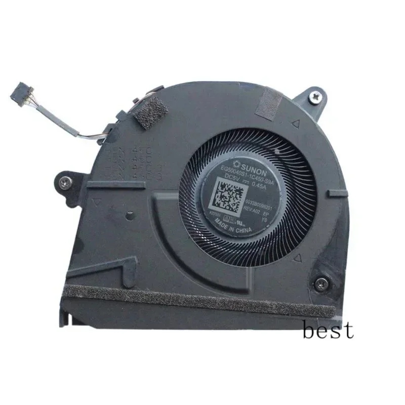 New Original laptop CPU cooling fan for HP EliteBook 835 G9 Zhan x13 2022 AMD R7-6800U Sunon EG50040S1-1C450-S9A 6033b0099201