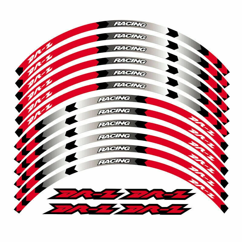 

Motorcycle Accessories Stickers Rim Decals Wheel Hub Reflective Stripe For Suzuki DRZ400SM DR Z DRZ 400SM 400 SM 2005-2021 2020