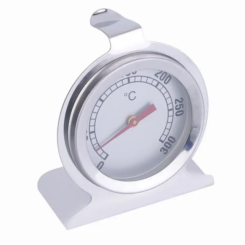 Stainless Steel Oven Thermometer Mini Dial Stand Up Temperature Gauge Meter Food Meat Grill Cooking Household Kitchen Tools