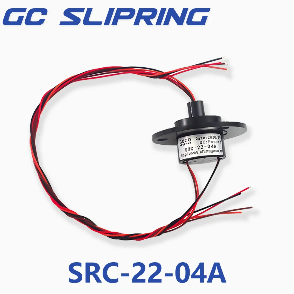 Slip Ring 4rings2A conductive ring, brush rotating connector, collector ring, carbon brush, sliding ring, diameter