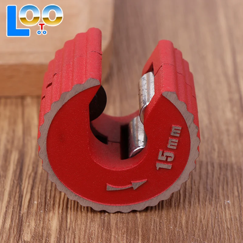 Tagliatubi tondo Corpo in lega di alluminio autobloccante adatto per tubi di rame, tubi di alluminio, PVC, mini tagliatubi rotondi in plastica