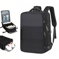 Hiking Travel Backpack Cabin Aircraft Can Hold 15.6-inch Laptop Backpack,Suitable for Women Men Waterproof Shoe Compartment