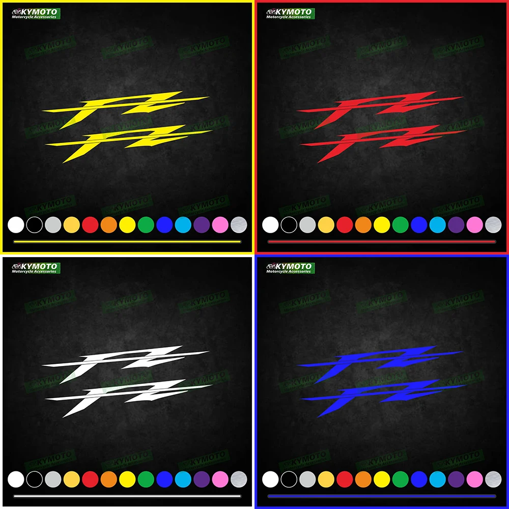 For YZF FZ FZ1 R1 R1M motorcycle fairing shell decal reflective waterproof racing outer panel sticker decoration