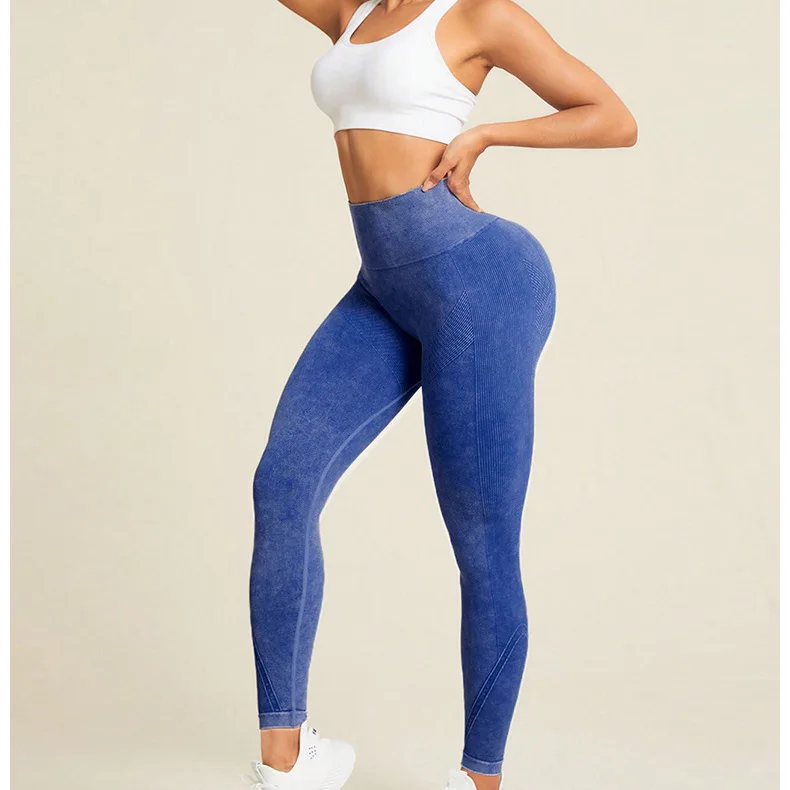Nylon Schleifen Yoga Leggings Frauen Nahtlose Enge Hosen Hohe Elastische Sexy Hüfte Heben Leggings Workout Laufen Gym Hosen – Detail 11