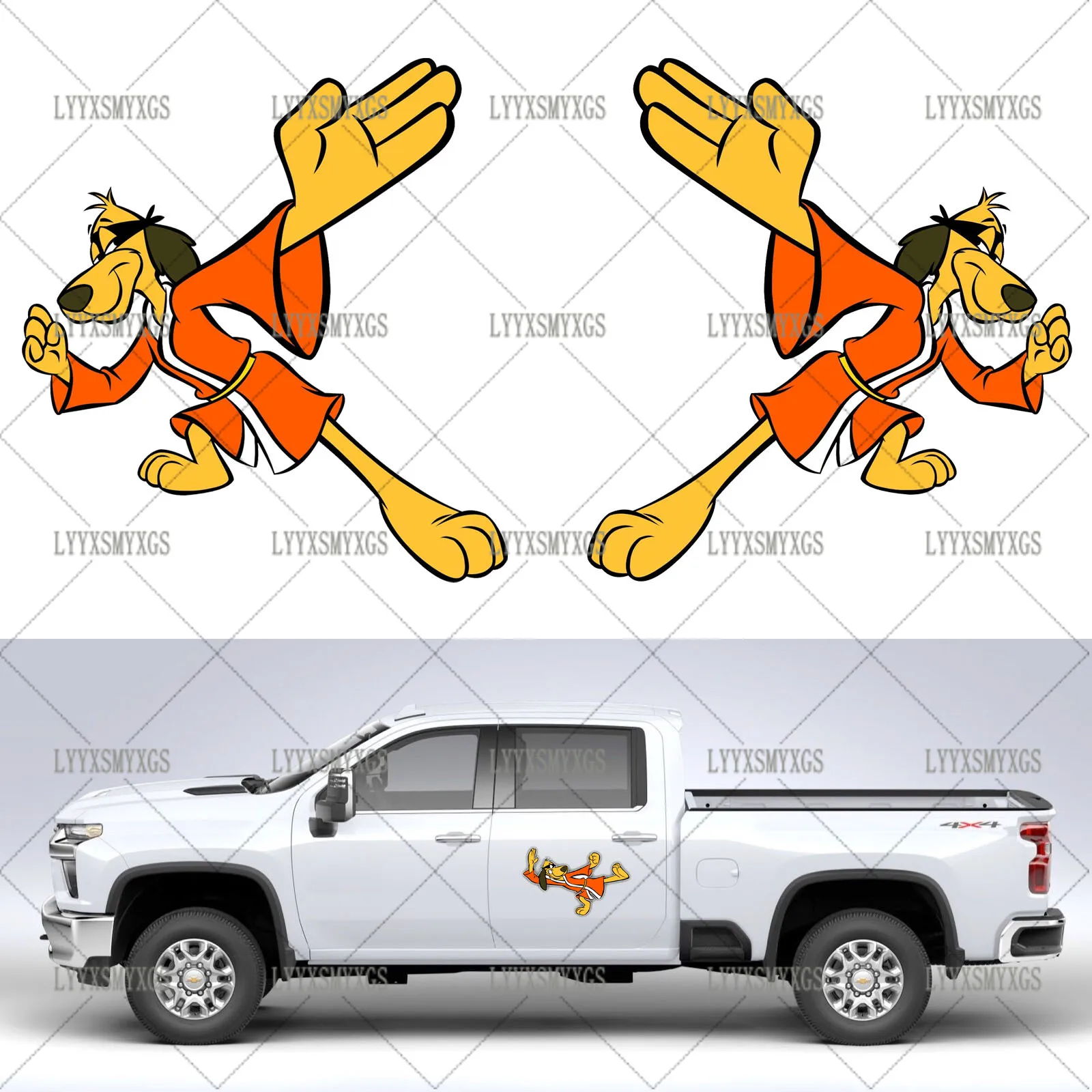 

Self-Adhesive Custom Hong Kong Phooey Car Stickers Waterproof Sunscreen Vinyl Decal PVC Wholesale Car Decoration