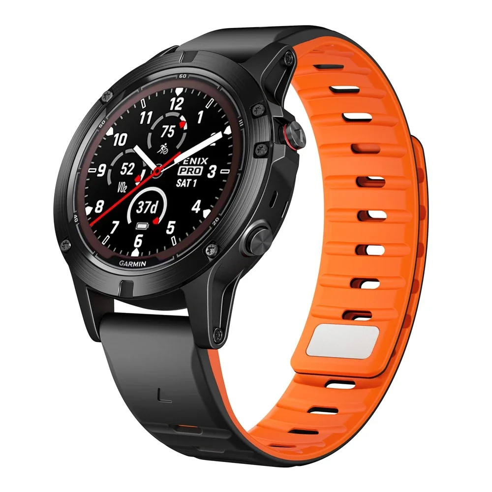 

Ремешок силиконовый для Garmin Fenix 8 E 7 7X 6 6X 5X Plus/Epix Pro Gen 2 47 мм 51 мм