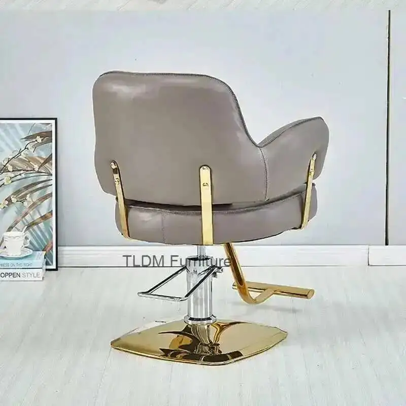 كرسي الحلاق تصفيف الشعر صالون الأثاث الكامل كراسي مانيكير الجمال الرجال الحلاقة سيلا باربيريا الوشم المساعد JGY #3