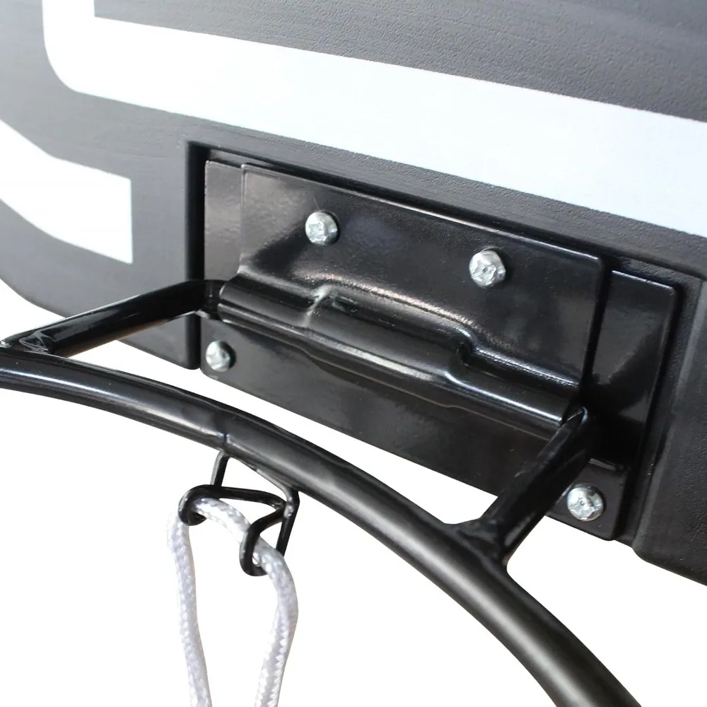 Gioco di basket da parete per interni ed esterni con grande tabellone in pe infrangibile da 28,5"x18".