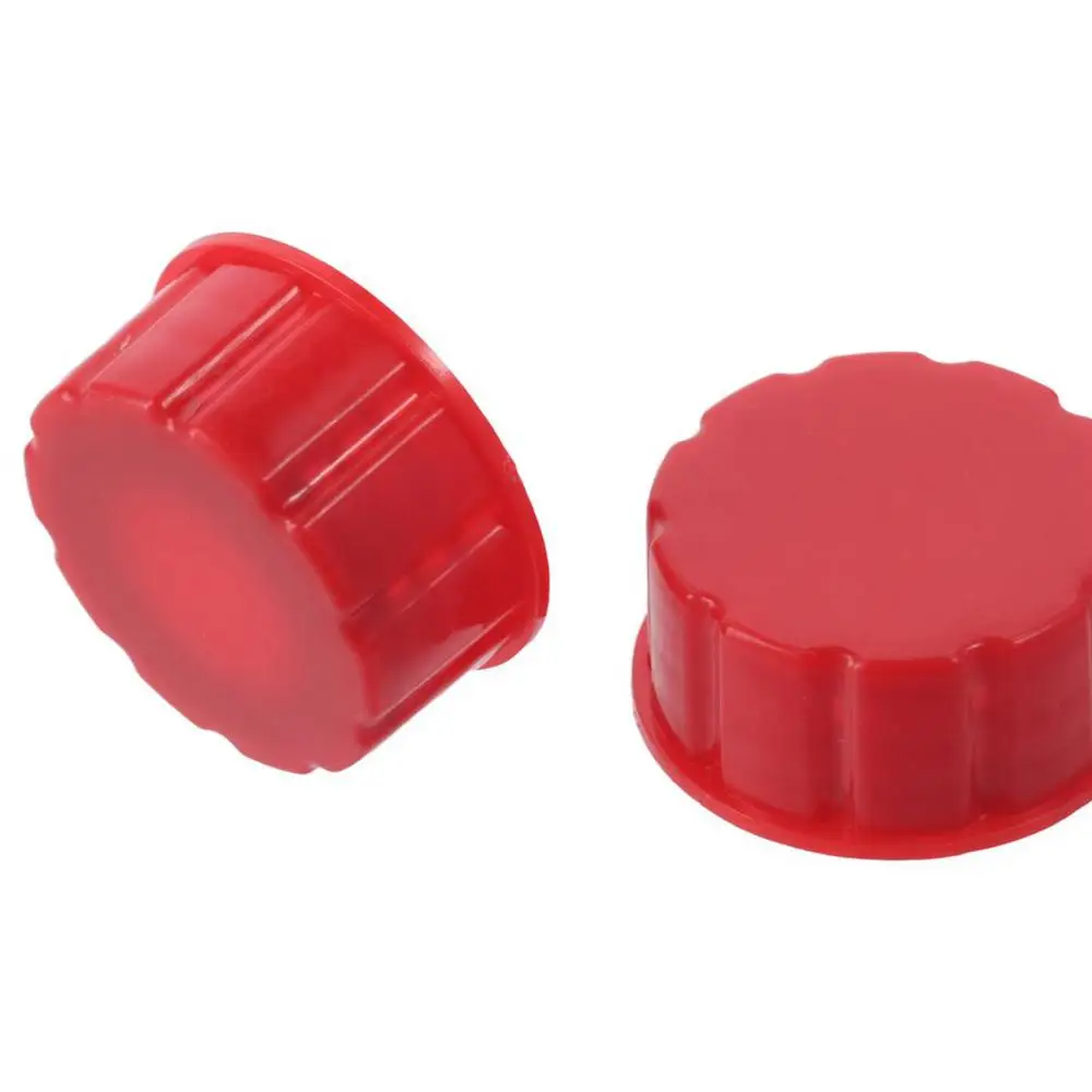 Plastic 5 Gallon Gas Can Cap Outer Diameter 54mm Height 23mm Replacement Lid for Gasoline Cans Red Inner Diameter 43mm