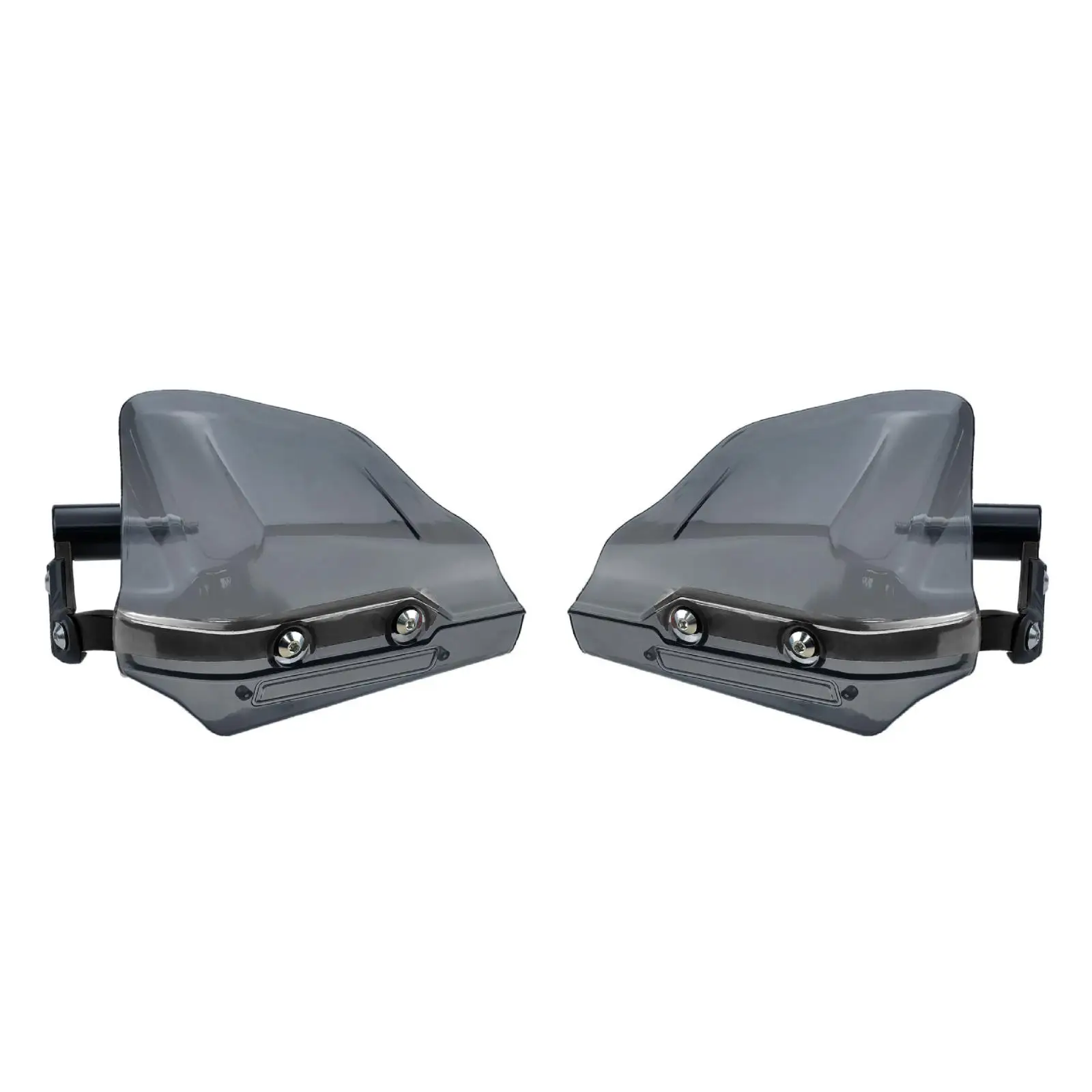 Motorcycle Handguards Wind Protection Full Coverage Angled Shield for Wet Weather Commuting Safety Gear