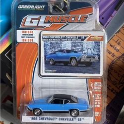 Greenlight 1:64 Scale Chevrolet's out-of-print Model Series Alloy Car Model Static Collection Decorated Holiday Gifts Toys