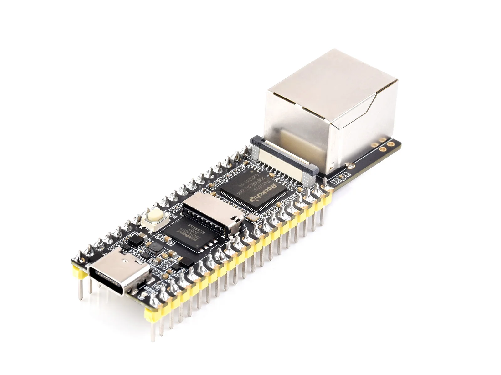 LuckFox Pico Plus, RV1103 Linux Micro Development Board Integrates ARM Cortex-A7/RISC-V MCU/NPU/ISP Processors, 25 × GPIO pins