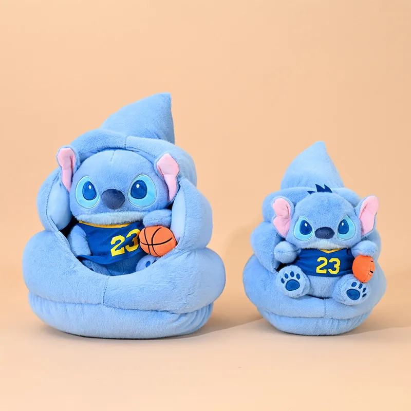 

Kawaii Stitch аниме мультфильм креативный баскетбольный спортивный стежок кукла плюшевая игрушка аниме звезда кукла детский подарок на день рождения