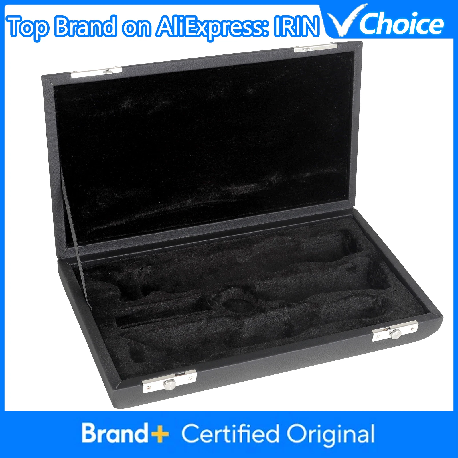 

Чехол для хранения гобоя IRIN из искусственной кожи, черный, с металлической кнопочной застежкой, аксессуар для деревянных духовых инструментов