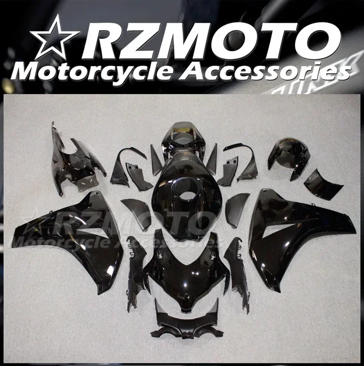 

4Gifts New ABS Full Fairings Kit Fit For HONDA CBR1000RR 2008 2009 2010 2011 08 09 10 11 Bodywork Set Black Glossy