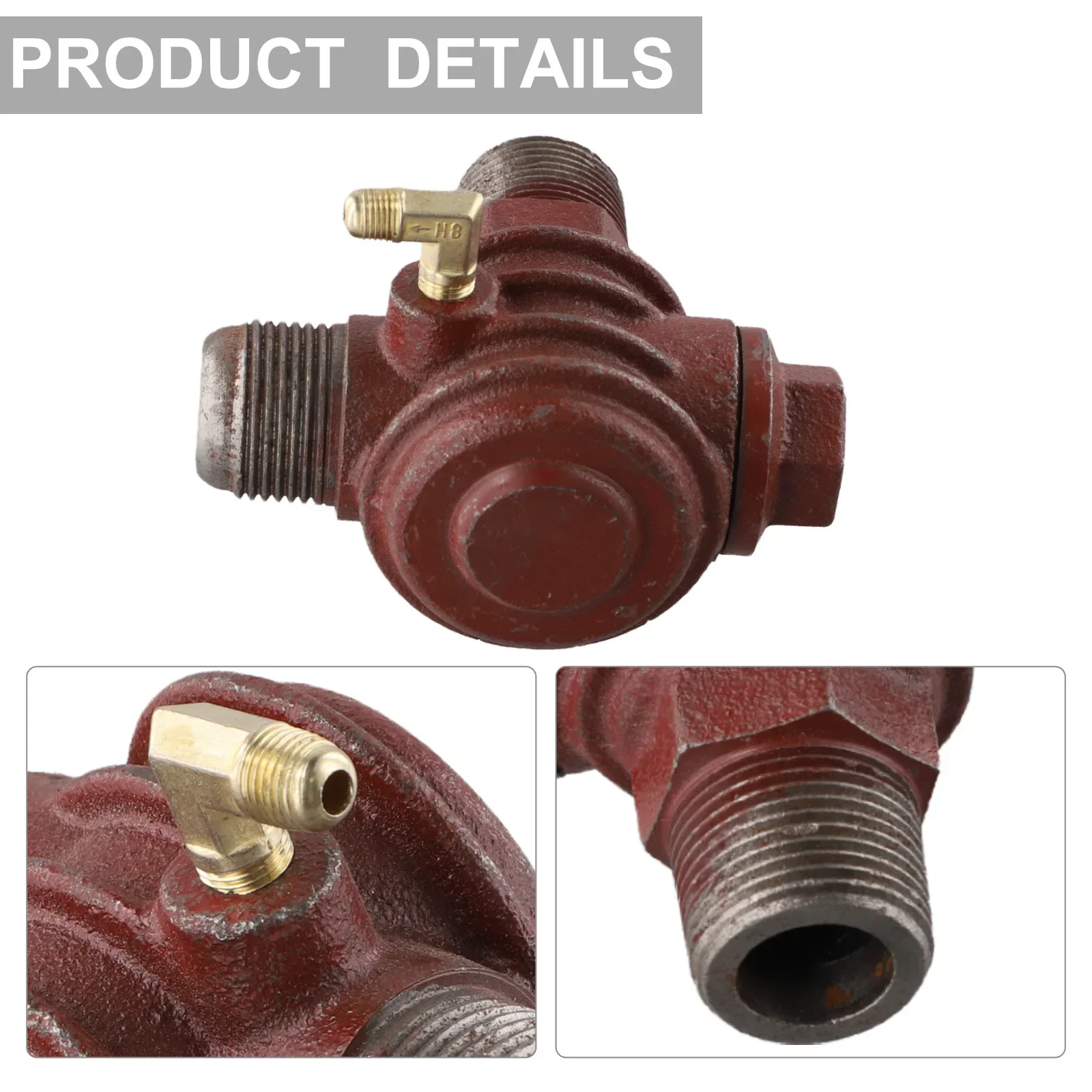 For Air Compressor One-way Valve Check Valve For Power Tool Iron 1pcs Power Tool Air Tool Air Pump Accessories