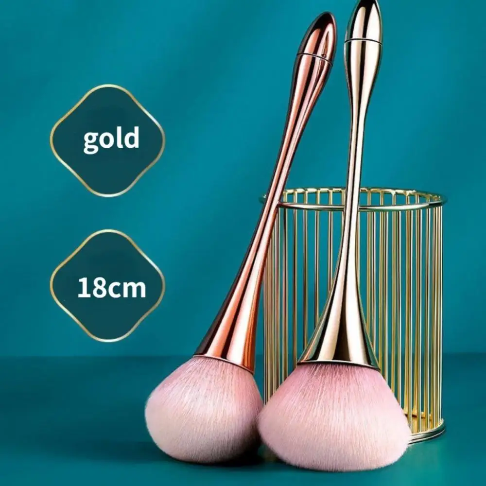 Single Large Makeup Brushes Foundation Highlighter Blush Powder Eyeshadow Blush Blending Fiber Wool Soft Beauty Make Up Tools