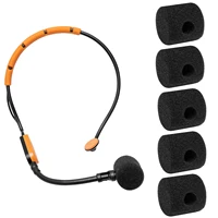 5 uds SM31 fundas de micrófono de espuma para Shure SM31 P31 PGA31-TQG SM31FT, BLX14/SM31 BLX14/P31, WH20 micrófono inalámbrico/sistema de auriculares