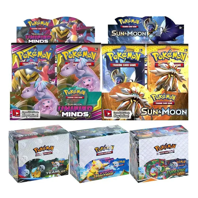 

Pokemon Card Prismatic SCARLET.VIOLET Sun&Moon EVOLVING 151 Evolutions English Booster Battle Transaction Cards Kids Toys Gift