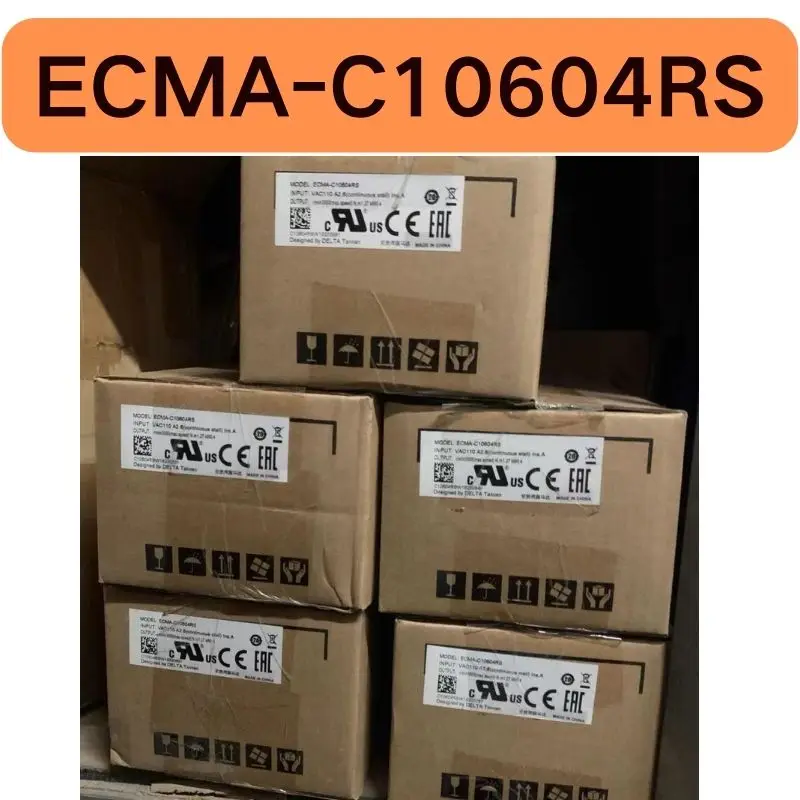 New 0.4KW servo motor ECMA-C10604RS quick   delivery