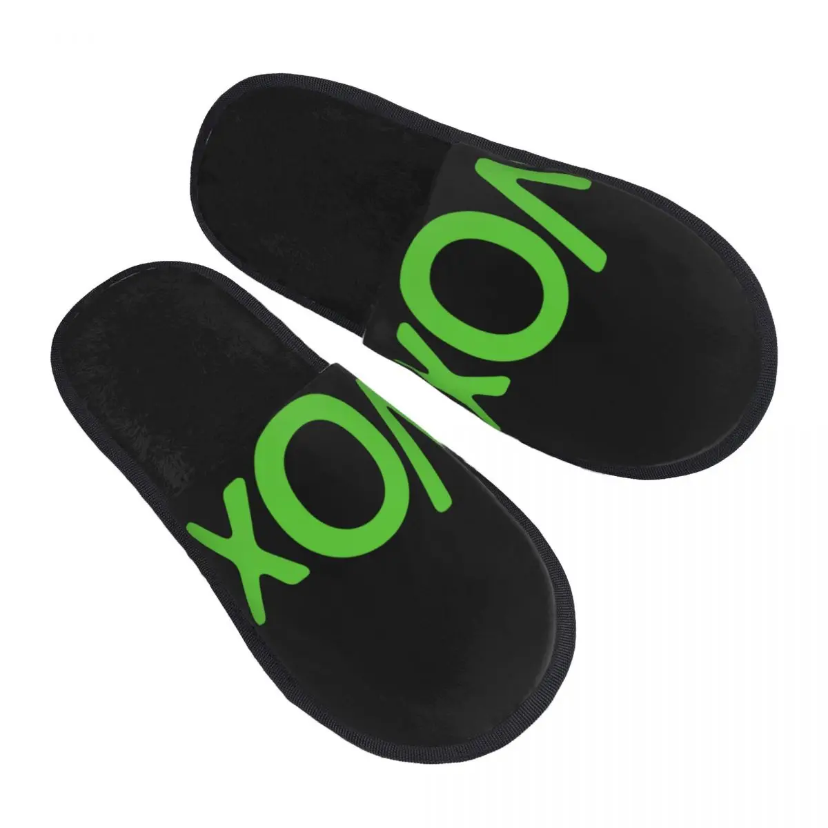 

Custom Print Women Spain Vox Logo House Slippers Soft Warm Spanish Political Party Memory Foam Fluffy Slipper Indoor Shoes