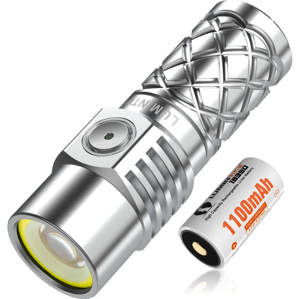 Lumintop W3 Rechargeable Flashlight COB Multiple Light Modes