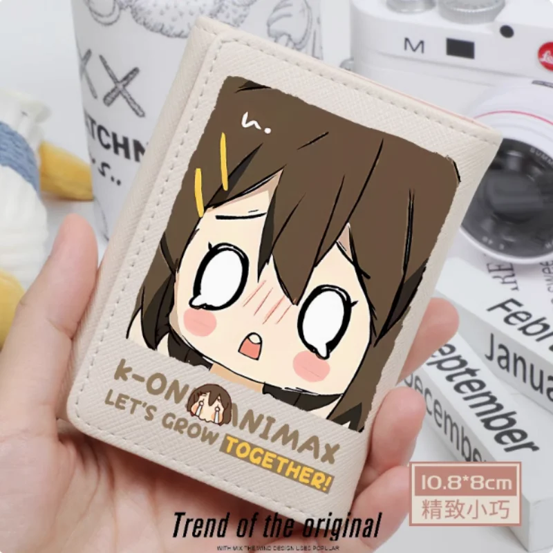 

Anime Hirasawa Yui K-ON！ Fashion Wallet PU Purse Card Holder Hasp Money Bag Cosplay Gift B1841