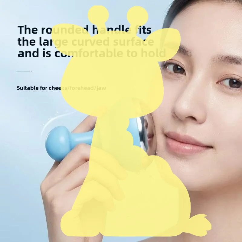 Stainless Steel Ice Hammer Face Coold Massager 304 Stainless Steel Cold Beauty Shrink Ice Massage Instrument Face Eye Skincare