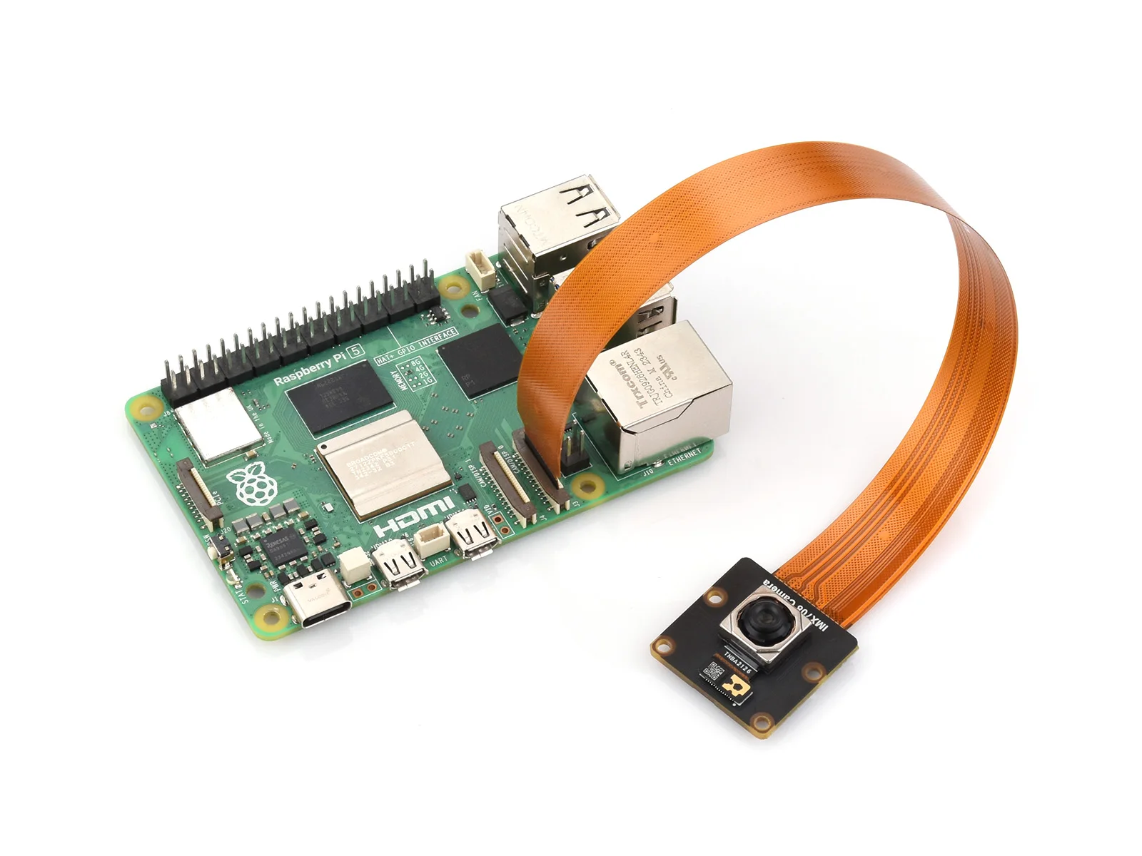 وحدة كاميرا Waveshare IMX708 بدقة 12 ميجابكسل عالية الدقة، تدعم نطاق ديناميكي عالي، وخيارات لوظيفة FOV والرؤية الليلية