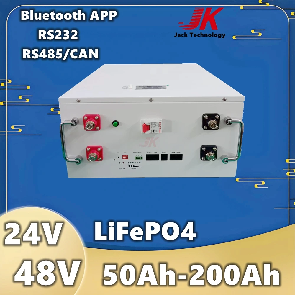 24V 48V LiFePO4 2KW 3KW 5KW 10KW PV Solar energy 100ah 200ah Lithium  Battery for Household Inverte power+charger