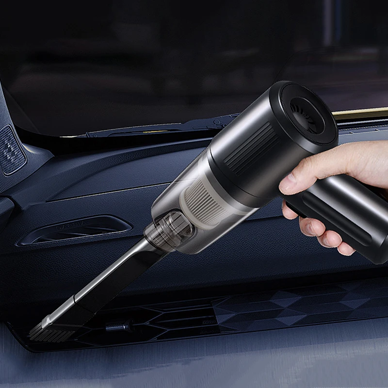 Wireless Mini Handheld Vacuum Cleaner For Vehicle Portable Car Vacuum Cleaner Suction Blowing Integrated Cleaning Appliance