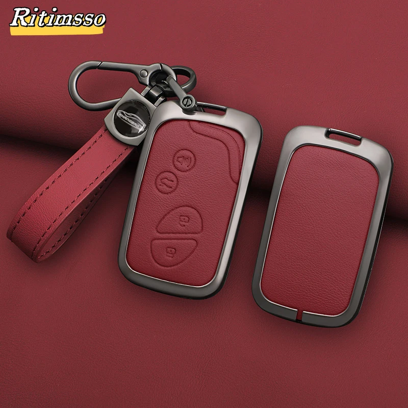 Alloy Car Key Cover for Lexus CT200H GX400 GX460 IS250 IS300C RX270 ES240 ES350 LS460 GS300 450h 460h Shell Case Car Accessories